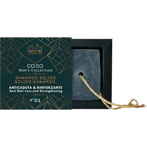 Officina Naturae - Men's Collection - Solide Shampoo - 50 gram - Tegen Haaruitval en Versterking