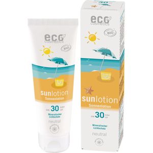 eco cosmetics neutral Zonnelotion zonder Parfum SPF 30 - 125 ml