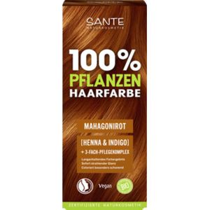 Sante - 100% Pflanzenhaarfarbe - Mahagonirot 07 - Haarkleur - 100 g