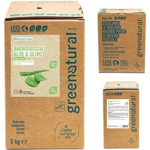 Greenatural Aloe Vera & Olijf Douchegel - 5 kg