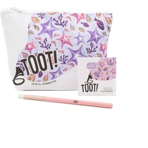 TOOT! Super Starfish Eyeshadow Bag Set - Paars - Kinder make up - Tiener make up - Vegan