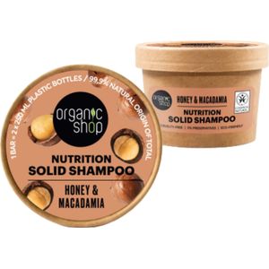 Organic Shop Nutrition Solid Shampoo - 60 g