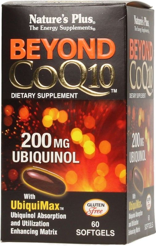 Nature's Plus - Beyond CoQ10 Ubiquinol - 200 mg - 60 Softgels