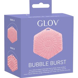 GLOV - Bubble Burst - Silicone Was- en Massagepad - 1 Stuk