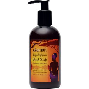 Akamuti Liquid African Black Soap Frankincense & Patchoui - 250 ml