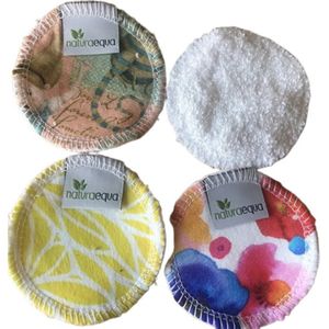 Natura Equa Reinigingspads - Set van 4 - 1 Set