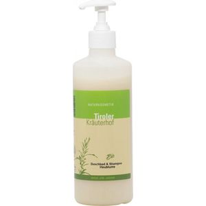 Tiroler Kräuterhof Organic Hayflower Body Wash & Shampoo - 490 ml