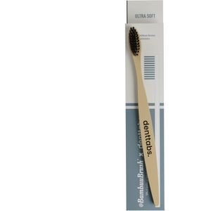 Denttabs - Bamboo Brush - Tandenborstel - Extra Zacht - Gepolijste Borstelharen - Vegan - Milieuvriendelijk