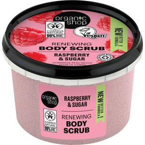 Organic Shop Renewing Body Scrub Raspberry & Sugar - 250 ml