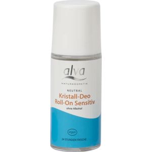 Alva Sensitive Crystal Deodorant Roll-On - 50 ml