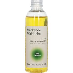 GIVING LOVE TO Lichaams- & Massageolie "Versterkende Bosliefde" - The Woods - 100 ml