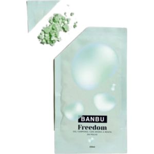Banbu - Freedom - Douchegel Poeder - Munt - Antioxiderend - Vegan - 250 ML