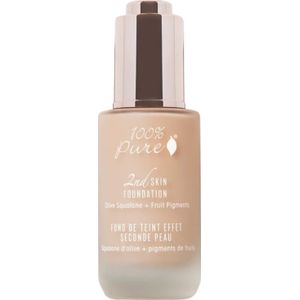 100% Pure 2nd Skin Foundation - Shade 4