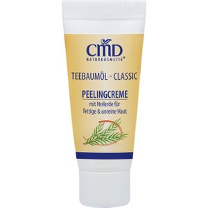 CMD Naturkosmetik Tea Tree Olie Peelingcrème met Helende Klei - 5 ml