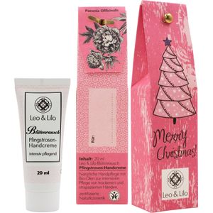 Leo & Lilo Kleine Kerstgroet, Pioenroos - Kerstboom