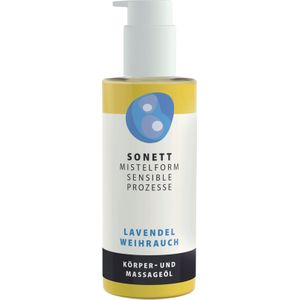 Sonett MISTELFORM SENSIBLE PROZESSE Lichaams- en massageolie - Lavendel-Wierook