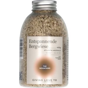 GIVING LOVE TO Badzout "Ontspannende Bergweide" - The Mountains - 400 g