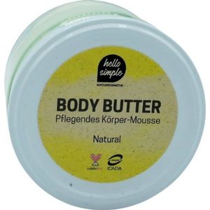 hello simple Body Butter - Natural