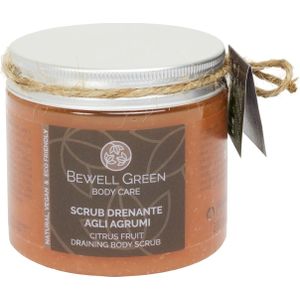 BeWell Green Citrus Fruits Draining Body Scrub - 200 ml