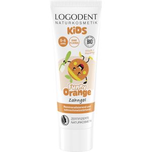 Logona Kids Tandgel Funny Orange - 75 ml