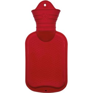 FAIR ZONE Warmwaterkruik, 0,7 Liter - Rood