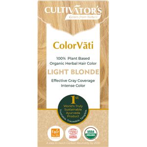 CULTIVATOR'S ColorVãti Organic Herbal Hair Color - 02 Light Blonde - 100 g