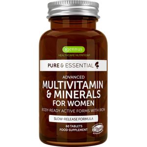 igennus Pure & Essential Advanced Multivitamin & Minerals - 60 Tabletten