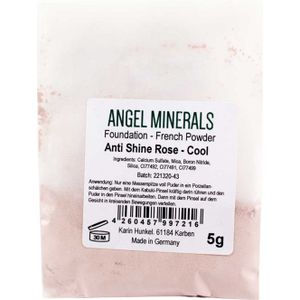 ANGEL MINERALS French Powder Foundation Refill - Anti Shine Rose