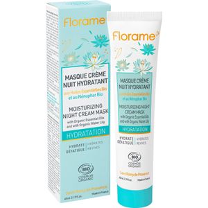 Florame Hydratation Hydraterend Masker & Nachtcrème - 65 ml