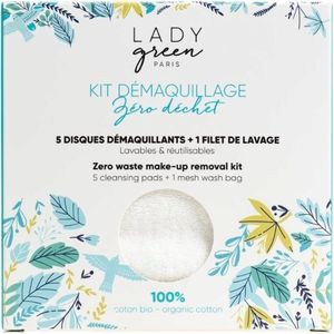 Lady Green Zero Waste Make-up Removal Kit - 1 Set