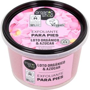 Organic Shop Foot Scrub Sugar & Lotus - 280 ml