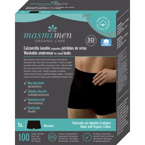masmi Mannen Boxershorts voor Urineverlies - L