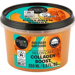 Organic Shop Collagen Boost Body Scrub Melon Care - 250 ml