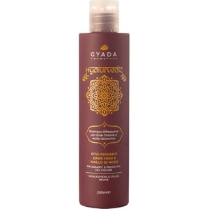 GYADA Cosmetics Hyalurvedic Dark Hair Colour Shine Shampoo - 200 ml