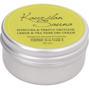 Kaurilan Sauna Deo Cream - Lemon & Tea Tree