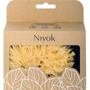 Niyok - 4025 NIY - Zeespons Body - Ca. 10 cm - Natuurlijke Gezichtsspons