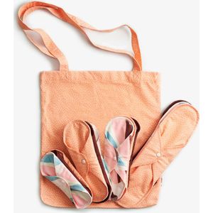 ImseVimse Katoenen inlegkruisjes startpakket - Orange Sprinkle