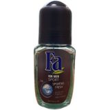 Fa - Deodorant Roll-On - Blauw - 50Ml