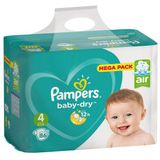 Pampers Baby Dry Luiers Maat 4 (7-18 kg) 86 Stuks