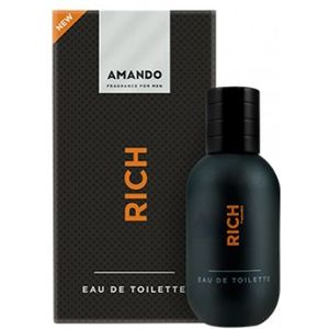 Amando Eau De Toilette Rich 50ml Nieuwe Verpakking