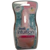 Wilkinson Intuition Shea Butter Scheersysteem met Navulmesjes 2 Stuks