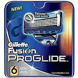 Gillette Fusion Proglide Scheermesjes 6 Stuks
