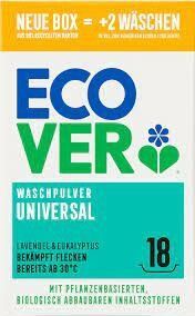 Ecover Waspoeder Universeel Lavendel & Eucalyptus 18 Wasbeurten