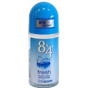 8x4 Deodorant Roller Fresh 50ml