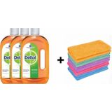 Dettol - Antiseptic Ontsmettingsmiddel - 3 x 750ml