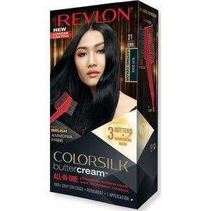 Revlon - Luxe ColorSilk Buttercream - Haarkleuring - 21/12BB Blue Black - 126,8 ml