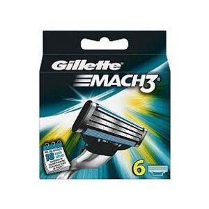 Gillette Mach3 Scheermesjes 6 Stuks