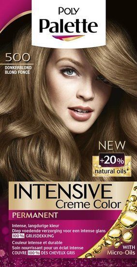 Schwarzkopf Poly Palette 500 Donkerblond Permanente Haarverf