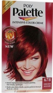 Schwarzkopf Poly Palette 678 Robijnrood Permanente Haarverf