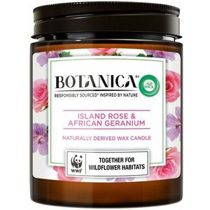Airwick Botanica Geurkaars Island Rose & African Geranium 205gram
